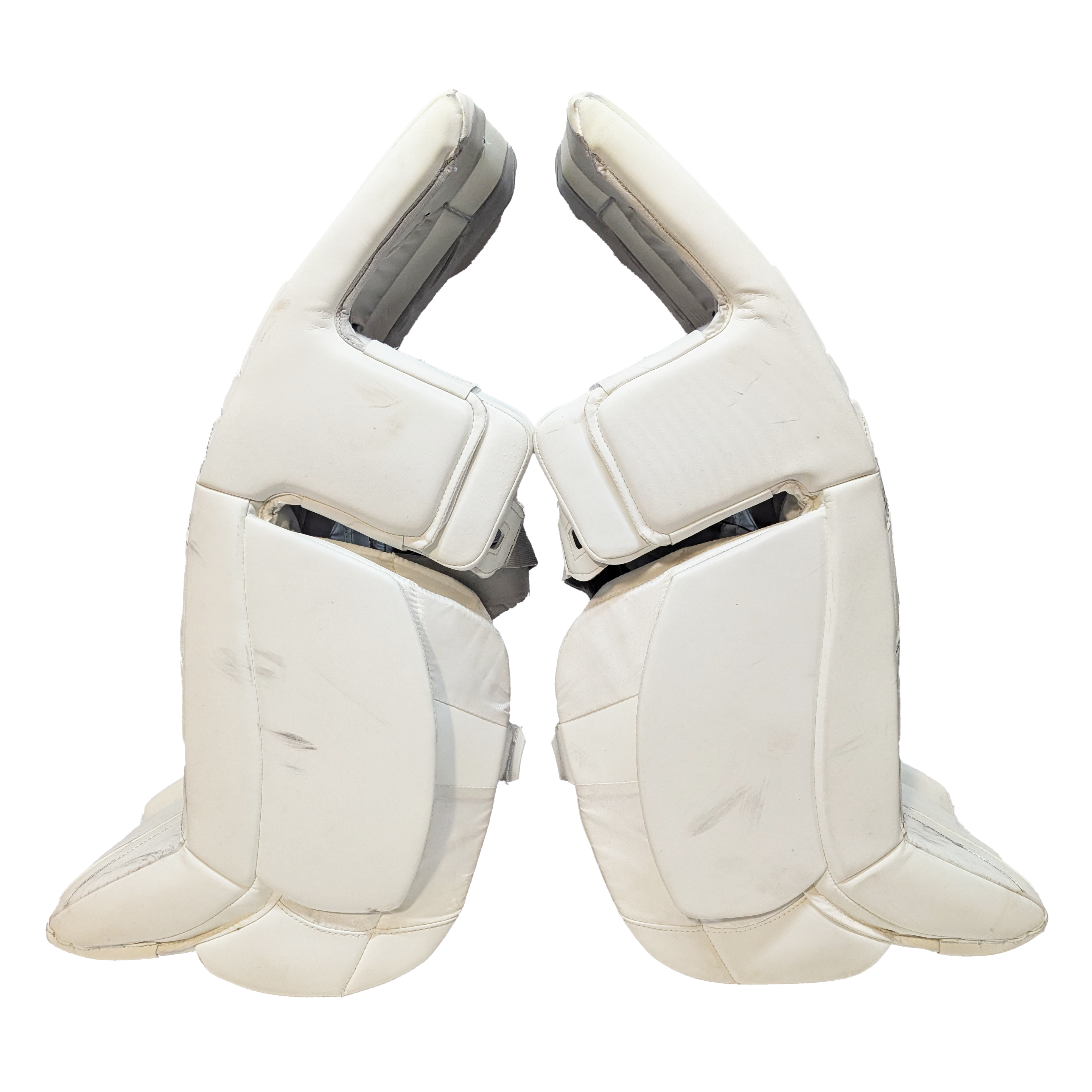 Extreme Flex 6 - Jambières de gardien de but Pro Stock d'occasion (blanches)